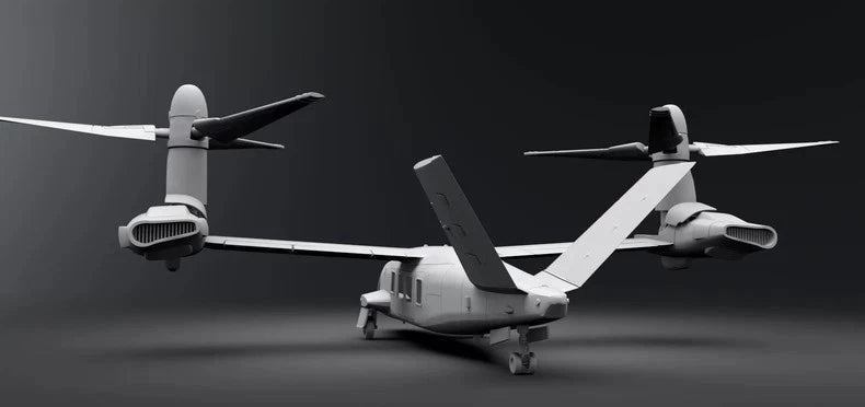 1/72 U.S. Bell V280 Helicopter Fishhawk Aircraft Unpainted Model 3D Printed 07FC0E-D4 - KOEEK