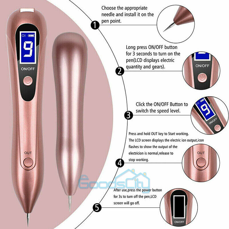 ny Laser Verrugas Quita Electrico Remover Pen Para Mezquinos Maquina Elimina Pecas