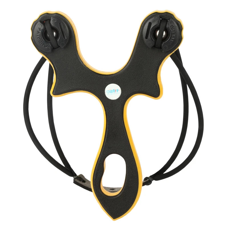 Traditional Slingshot Hunting Slingbow Archery Catapult Shooting Bow Rubber Band 07FC0E-D4 - KOEEK