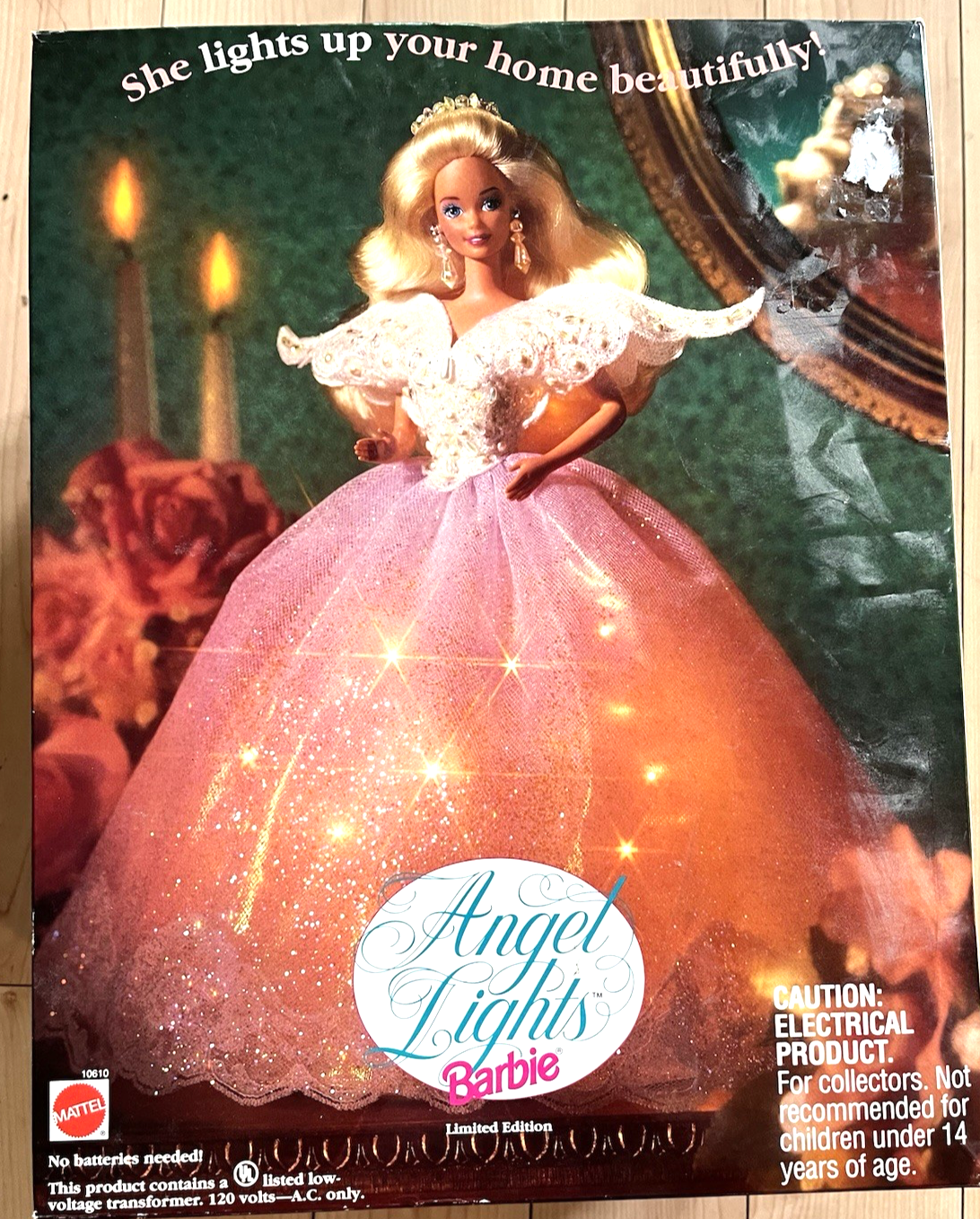 Barbie 12 inch Angel Lights Barbie Fashion Doll For Christmas Tree Top - 10610 BARBIE - KOEEK