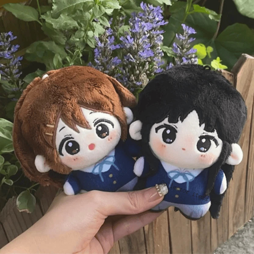 K-On! Hirasawa Yui 10cm Plush Doll Toy Pendant Collection Anime Gift Key chain 07FC0E-D4 - KOEEK