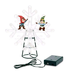 2024 Disney CHIPMUNKS Chip 'n Dale Light-Up Holiday Christmas TREE TOPPER C1 DISNEY - KOEEK