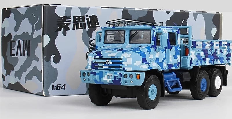 JKM 1/64 China FAW MV3 6X6 TRUCK Camouflage Finished Model #4 JKM - KOEEK