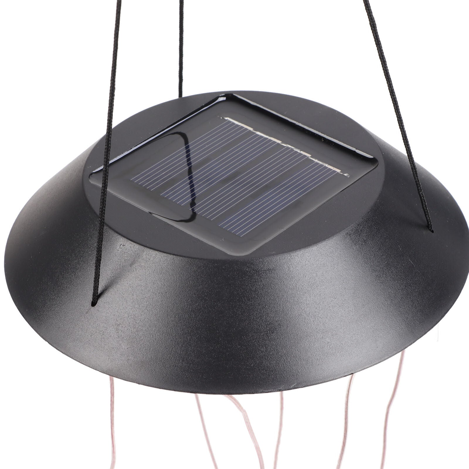 new Solar Crystal Ball Wind Chimes Light 100LM IP45 Waterproof Decorative Lamp For I koeek - KOEEK