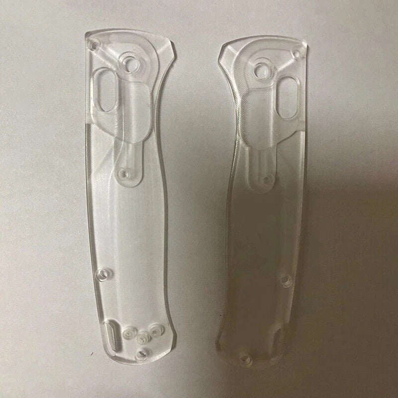1 Pair Transparent Acrylic Knife Handle Scale For Benchmade Bugout 535 Knives 07FC0E-D4 - KOEEK