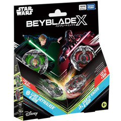 TAKARA TOMY Starwars Luke Skywalker 4-80B Darth Vader 4-60P Beyblade X Booster TAKARA - KOEEK