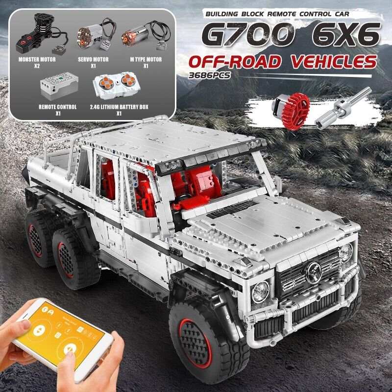 new Mould King 13061 Off-Road Truck Pick-up Vehicle Remote Control Building Block MOULD KING - KOEEK