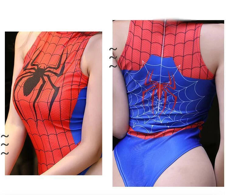 The Amazing Spider-Man Swimwear Women Sexy Bikini Swimsuit Girl Cosplay Costume 07FC0E-D4 - KOEEK