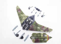 1/72 Scale German Horten HO229 Bomber Aircraft With Internal Structure Model Toy 07FC0E-D4 - KOEEK
