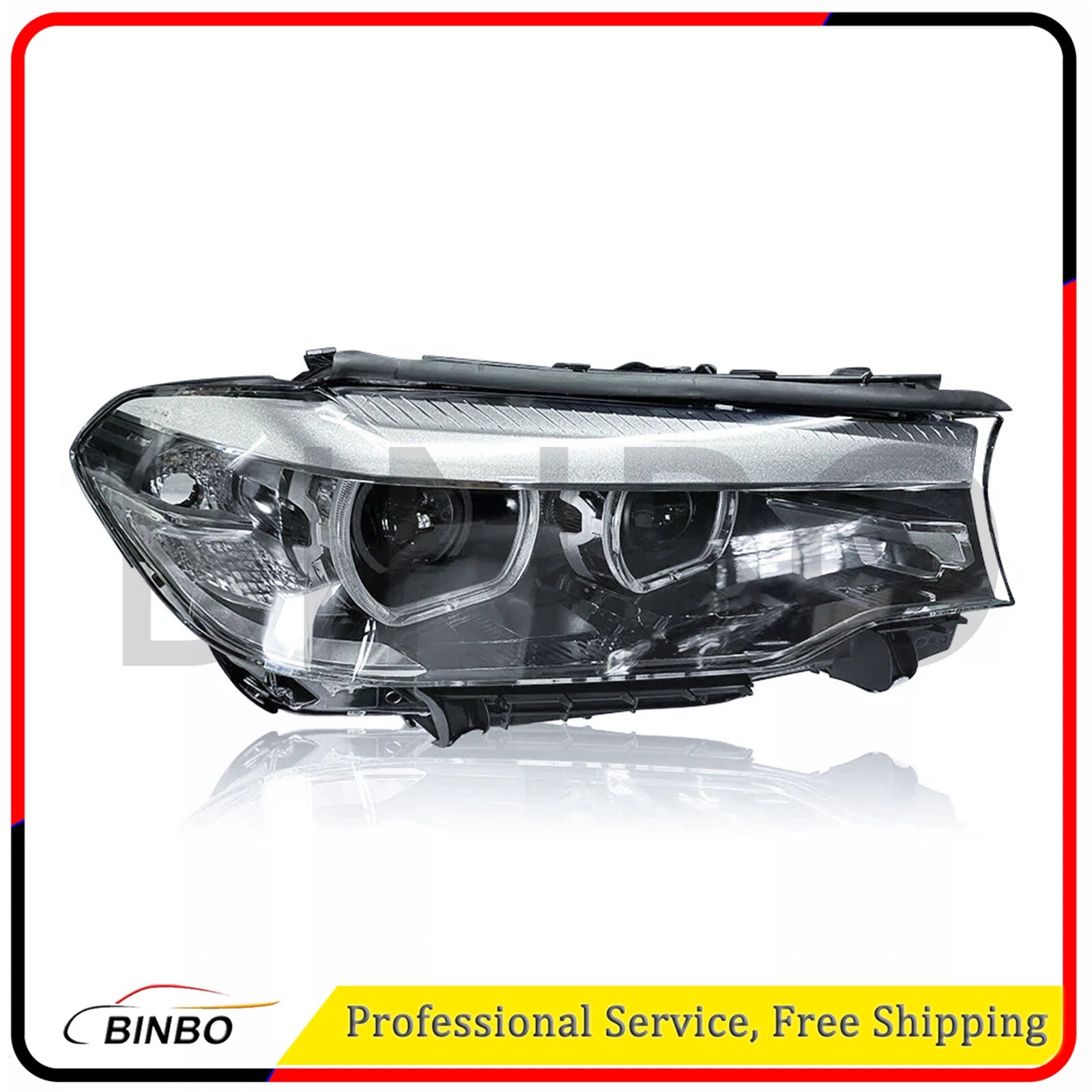 LED headlights right for BMW 5 Series G30 G31 F90 63117214952 07FC0E-D4 - KOEEK