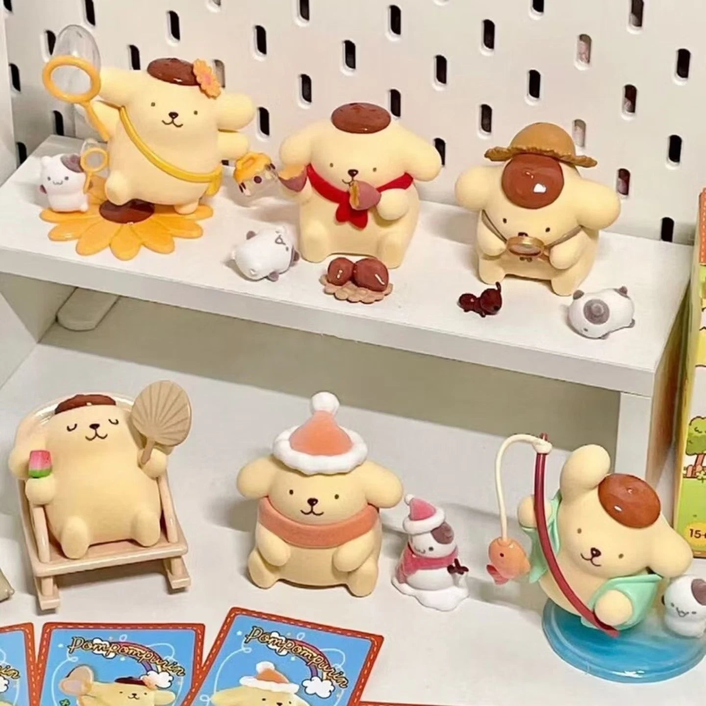 MINISO Sanrio Pompompurin Childhood Seasons Series Confirmed Blind Box Toy Gift MINISO - KOEEK