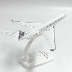 1:200Qatar Executive Gulfstream G650 16cm Alloy Aircraft Static Model Collectibe 07FC0E-D4 - KOEEK
