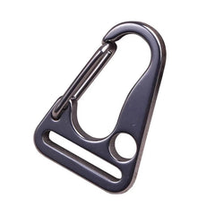 2pcs EDC Stainless Steel Keychain Carabiner Portable Car Key Bag Pendant Tool 07FC0E-D4 - KOEEK