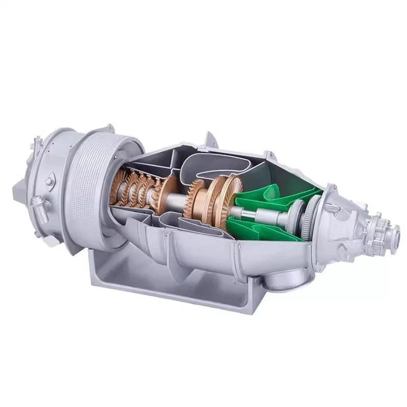 Motorized PT6A Turboprop Engine Model Kit – Cutaway DIY Tech Build 07FC0E-D4 - KOEEK