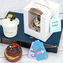 new Koogel 100PCS Gift Tags with Strings(3.3 * 1.8inch), 3.3 x 1.8 inch, Multi KOOGEL - KOEEK