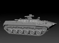 3D Printing 1/72 Soviet BTR-RD tank Model Unpainted 07FC0E-D4 - KOEEK