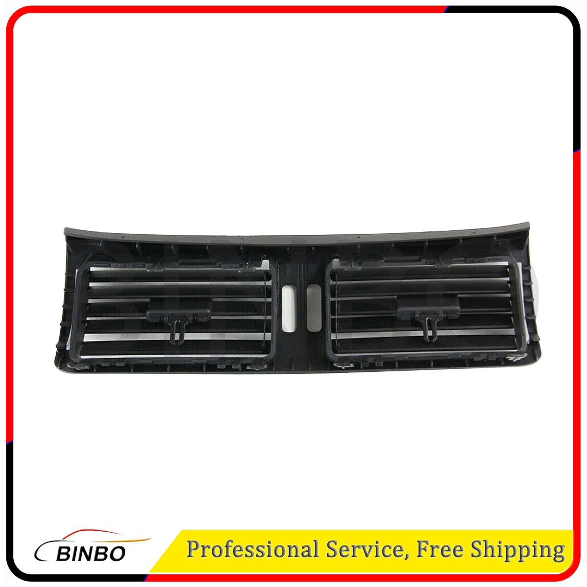 Fits Mercede R350 2006-2008 Black Front Center Dash AC Air Vent - 25183005549116 07FC0E-D4 - KOEEK