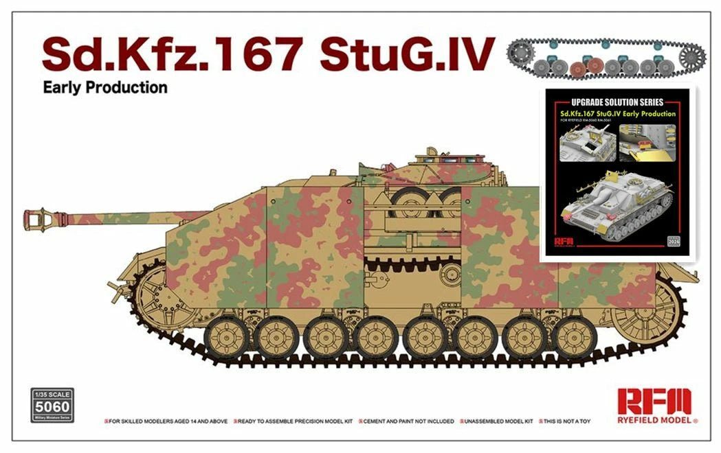 RYEFIELD MODEL RFM RM-5060 1/35 Sd.Kfz.167 StuG.IV Early Production RYEFIELD_MODEL - KOEEK
