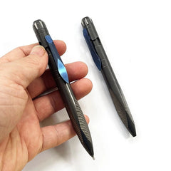 Titanium Alloy Pocket Ballpoint Pen Signature Working Pen Stationery Gifts EDC 07FC0E-D4 - KOEEK
