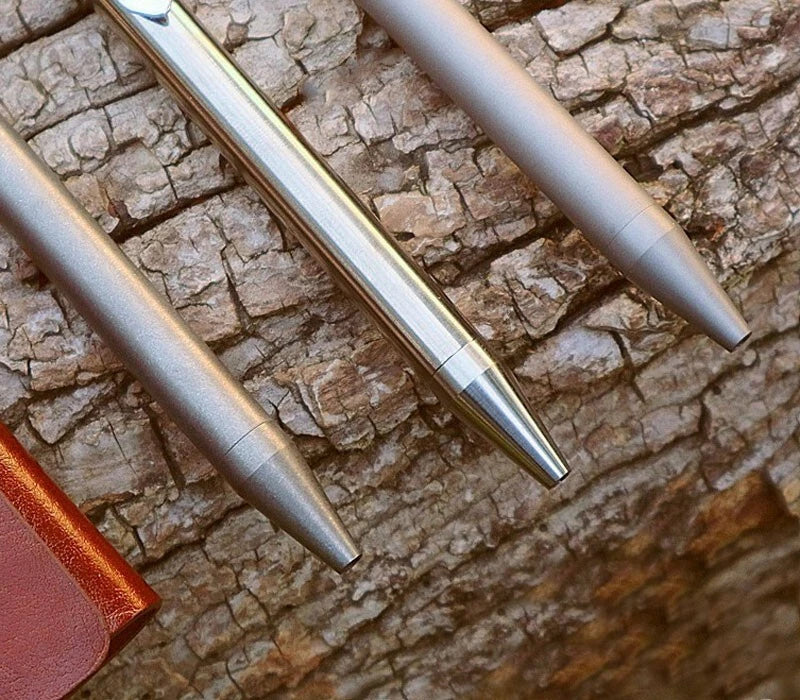 EDC Titanium Writing Pen Portable Signature Pen Stationery Office Ballpoint Pen 07FC0E-D4 - KOEEK