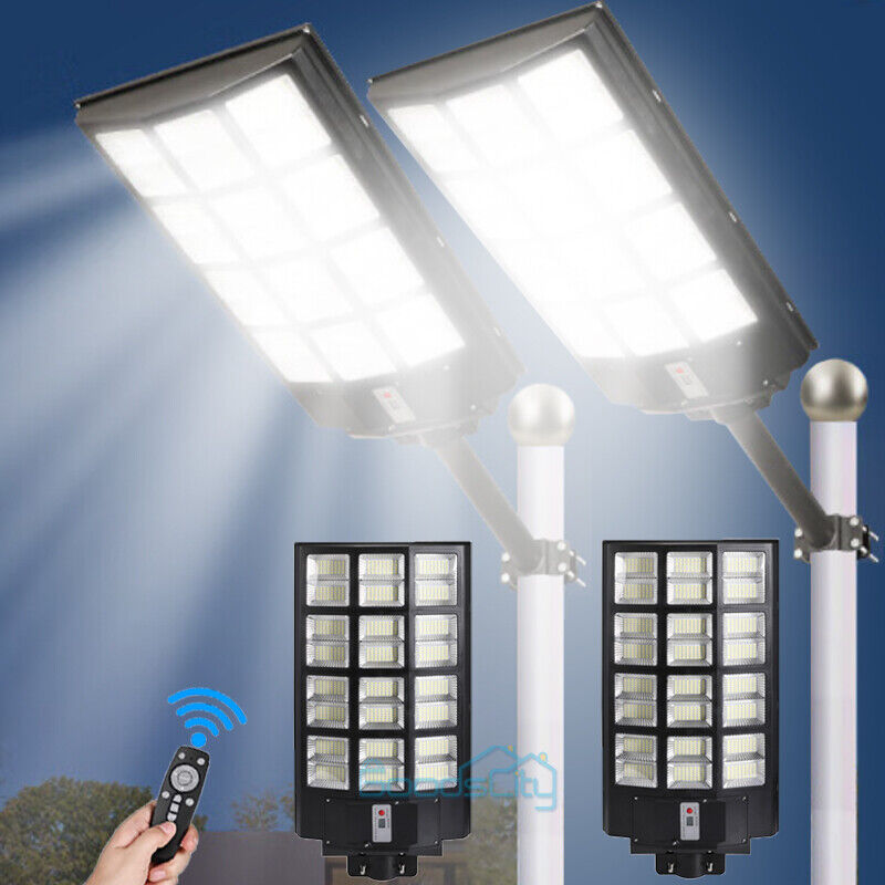 ny Luz Lamparas 1152LED Luces Solares Eksteriør Para Patio Con Sensor De Movimiento