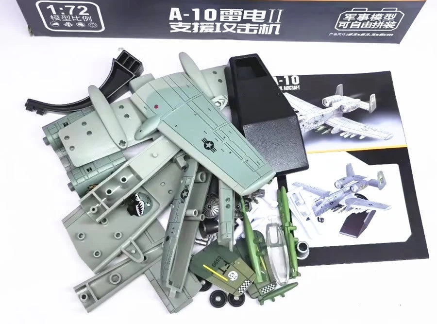 1/72 US A-10C Thunderbolt II “Tiger Sharks” Fighter Plastic Painted Unassembled 07FC0E-D4 - KOEEK