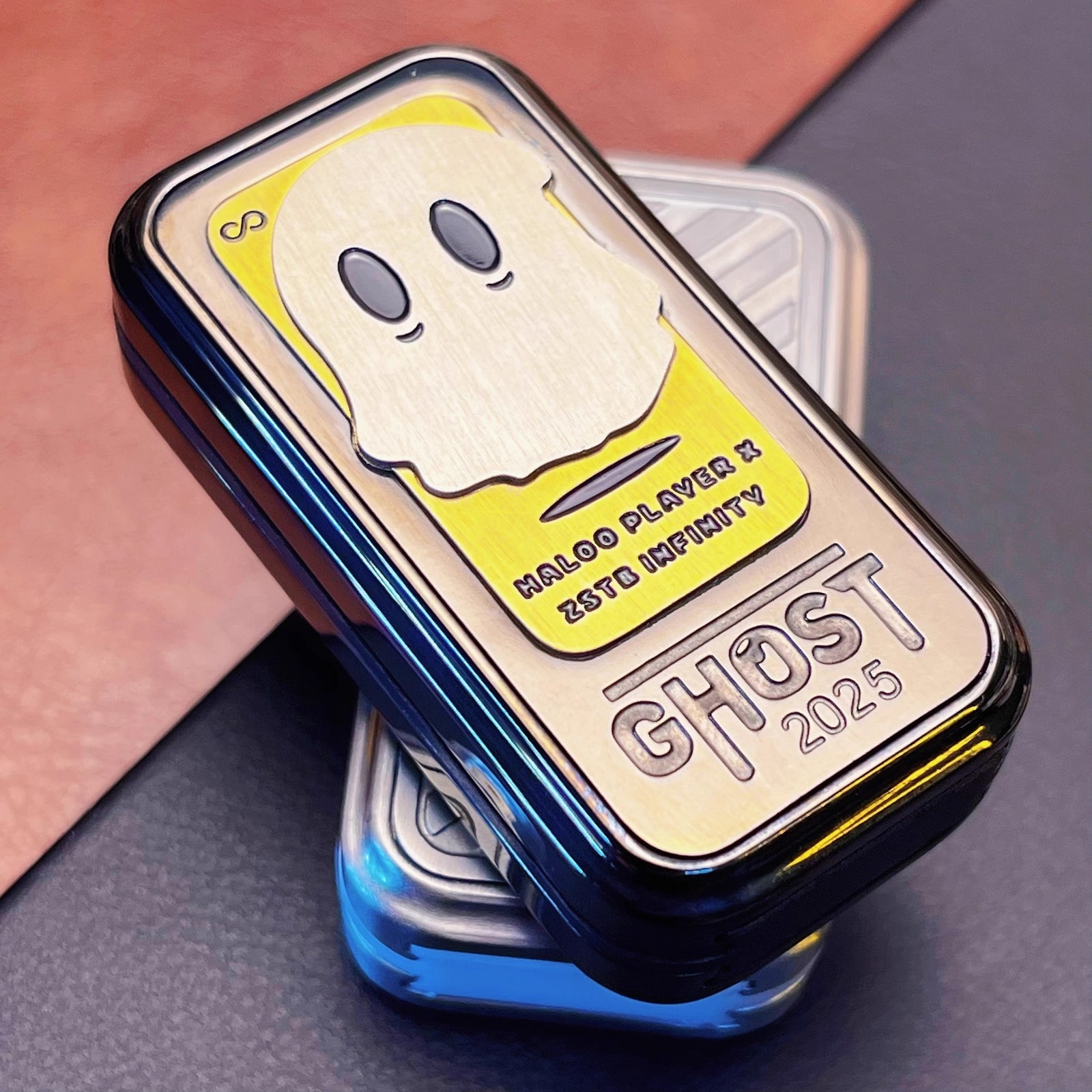 EDC 2025  Mechanical Ghost Dense Touch Direct Push Slider Stress Relief Toy 07FC0E-D4 - KOEEK