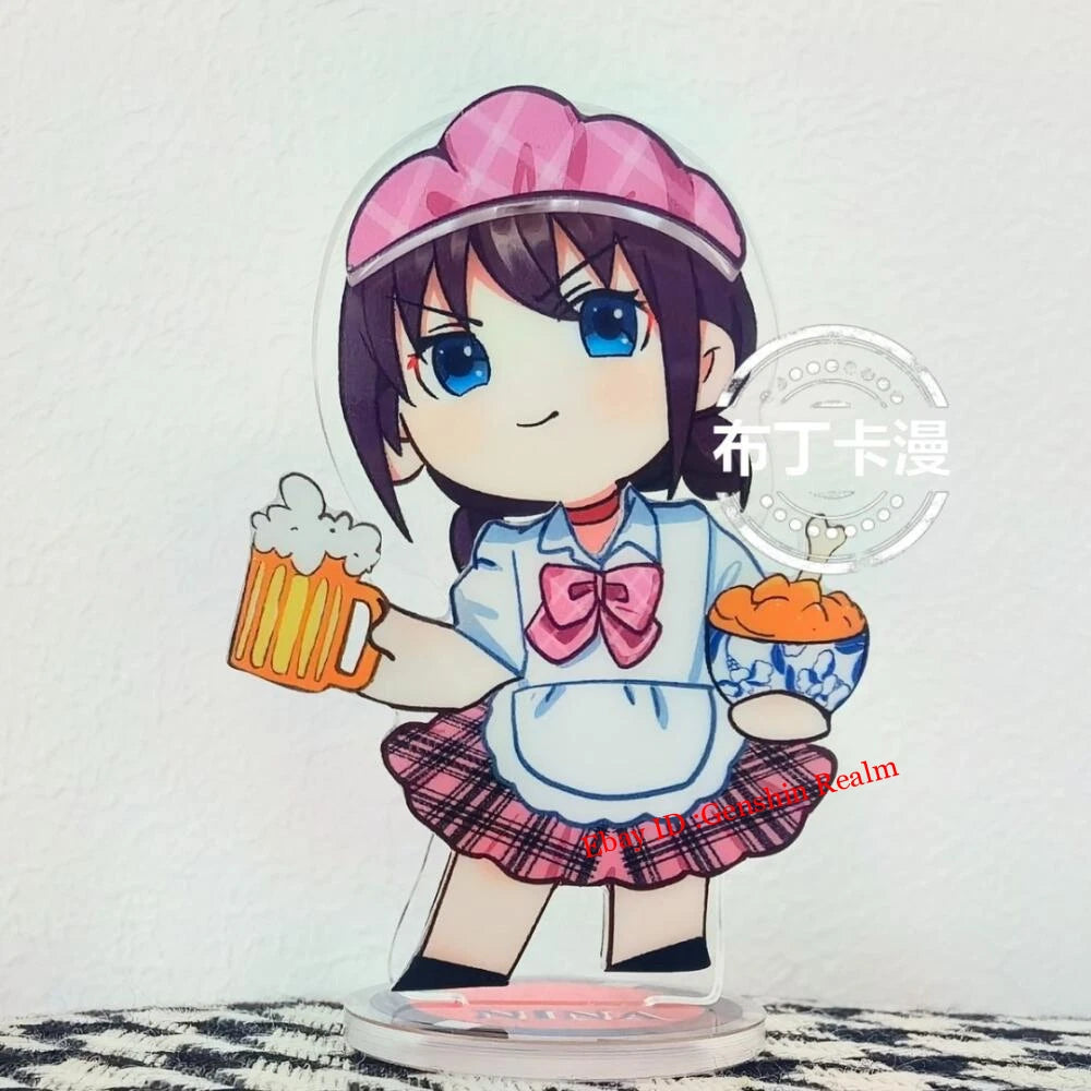 Anime GIRLS BAND CRY NINA ISERI Acrylic Desktop Stand Figure Collection Gift 07FC0E-D4 - KOEEK