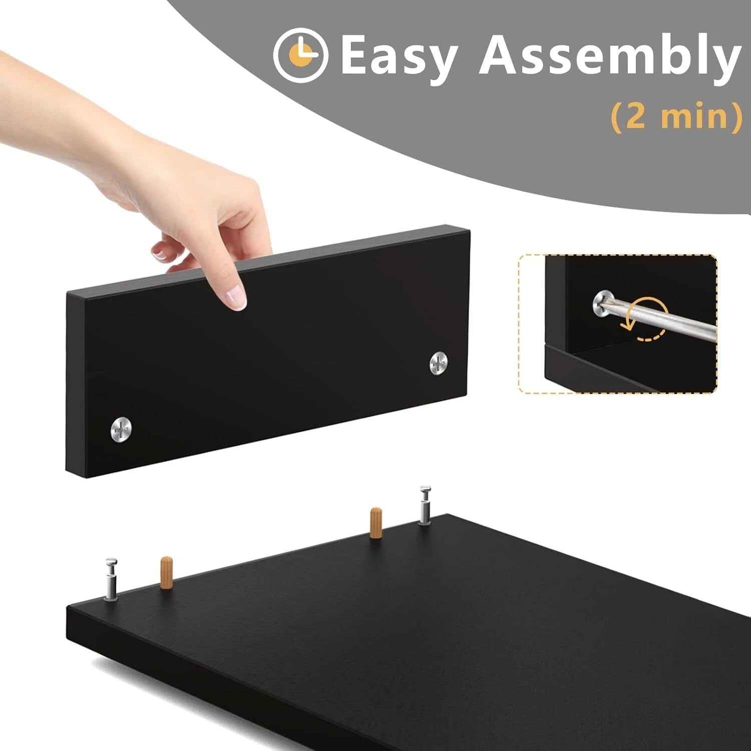 Dual Monitor Stand Riser Office Desktop Organizer Stand 2 Monitors,Adjustable 07FC0E-D4 - KOEEK