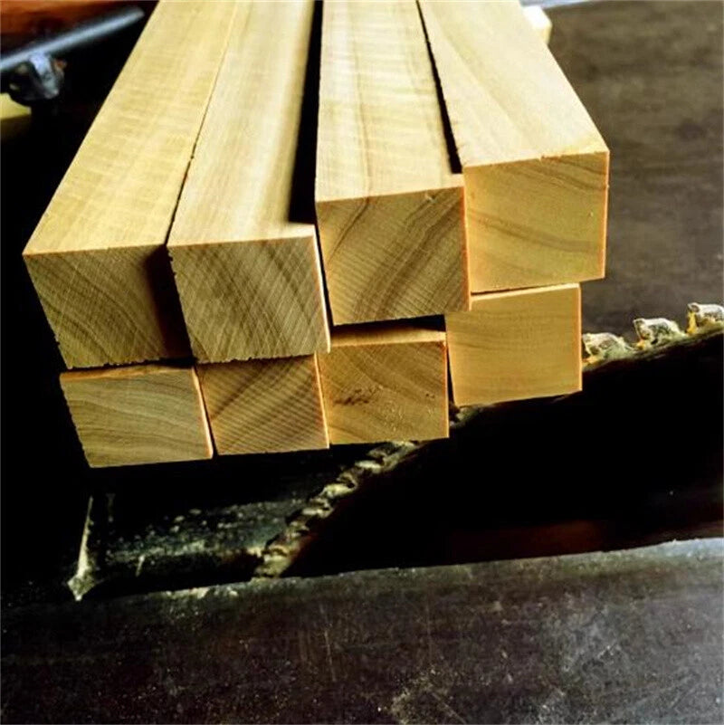 1 Pcs Boxwood Stick Blank Lumber DIY Handle Pen Beads Craft Carving Material 07FC0E-D4 - KOEEK