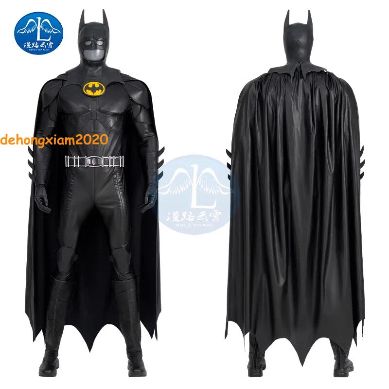 The Flash Batman Michael Keaton Cosplay Costumes Full Suit Outfit Halloween 2023 07FC0E-D4 - KOEEK