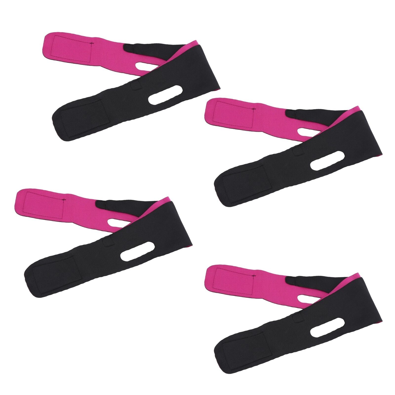 new 4pcs Lifting Strap Remove Double Chin Prevent Sagging V Firming Strap HGF koeek - KOEEK