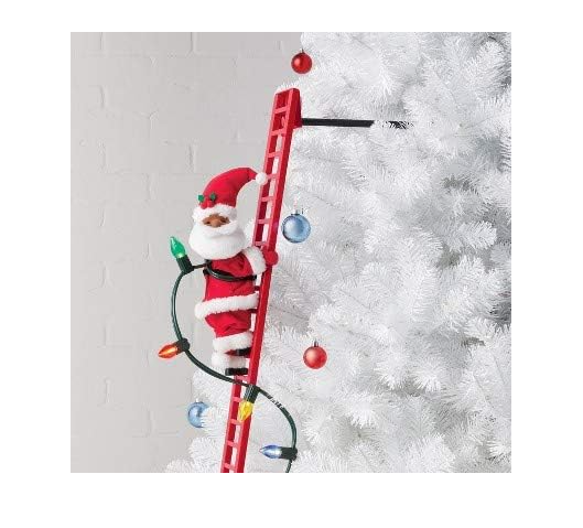 Wondershop Large Climbing Santa Decorative Figurine Red 43" Plays 15 Carols WONDERSHOP - KOEEK