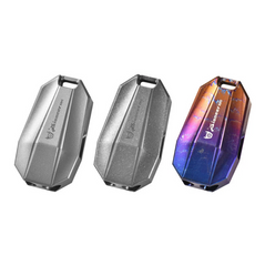 Titanium Safety Whistle Emergency Whistle Outdoor Hiking Hunting Survival EDC 07FC0E-D4 - KOEEK