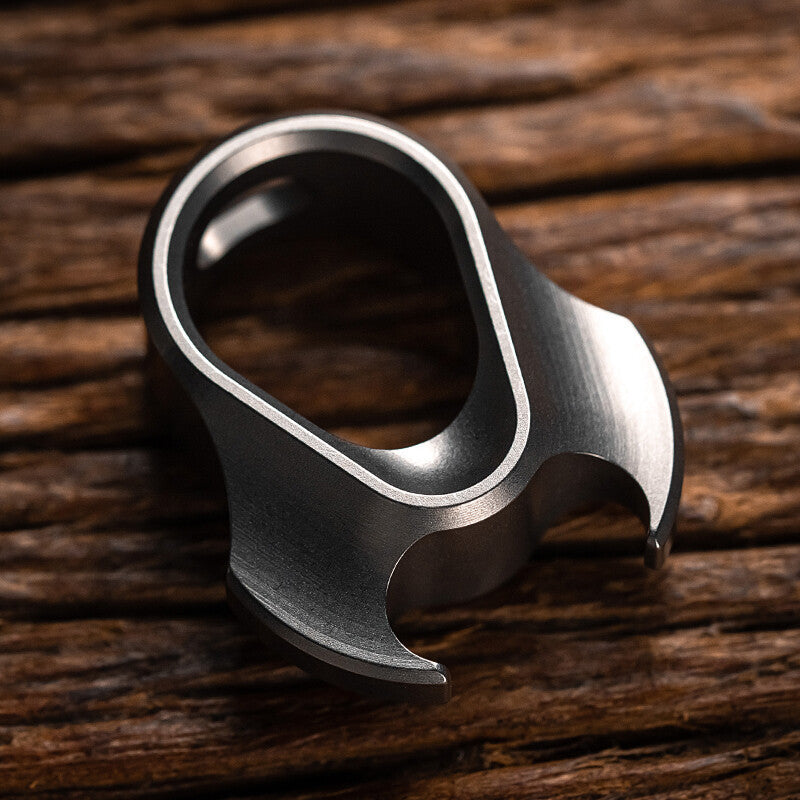 WANWU Fighting Knife Pendant Titanium Alloy Pendant Bottle Opener Functional EDC 07FC0E-D4 - KOEEK