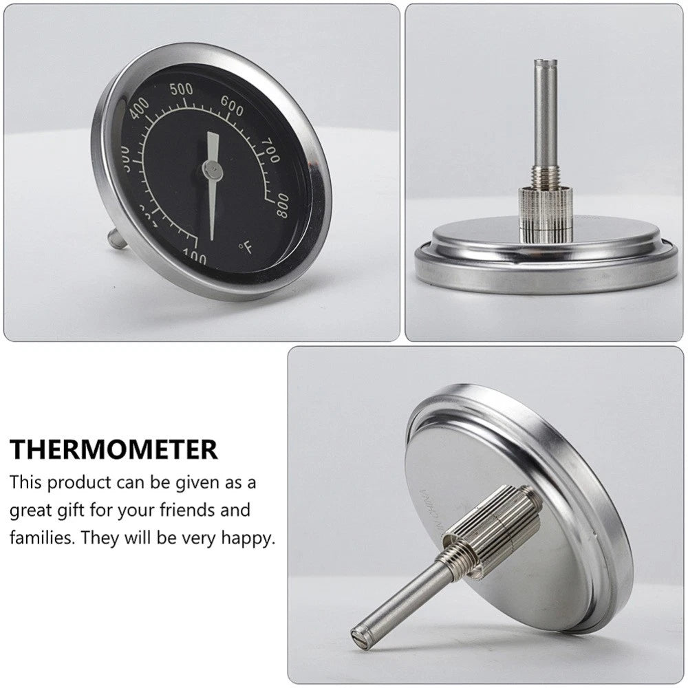 Durable Bimetal Thermometer Stainless Steel Oven Cooking Dial Thermometer 07FC0E-D4 - KOEEK