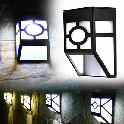 new Commercial Solar Street FloodLight LED Light Outdoor Area Dusk To Dawn Wall Lamp