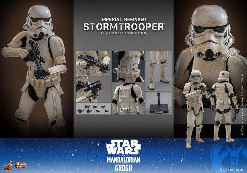 Hot Toys MMS836 Star Wars Mandalorian & Grogu Imperial Remnant Stormtrooper Toy HOT_TOYS - KOEEK