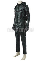 Anime The Green Arrow Season 5 Oliver Queen Cosplay Costume Full Set 07FC0E-D4 - KOEEK