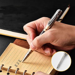 EDC Titanium Alloy Brass Pocket Ballpoint Pen Business Office Stationery Outdoor 07FC0E-D4 - KOEEK