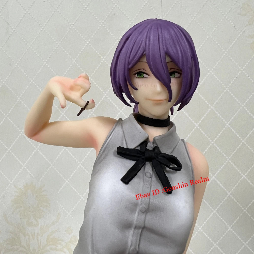 Anime Chainsaw Man Reze Standing Position PVC Figure Model Collection Gift 07FC0E-D4 - KOEEK
