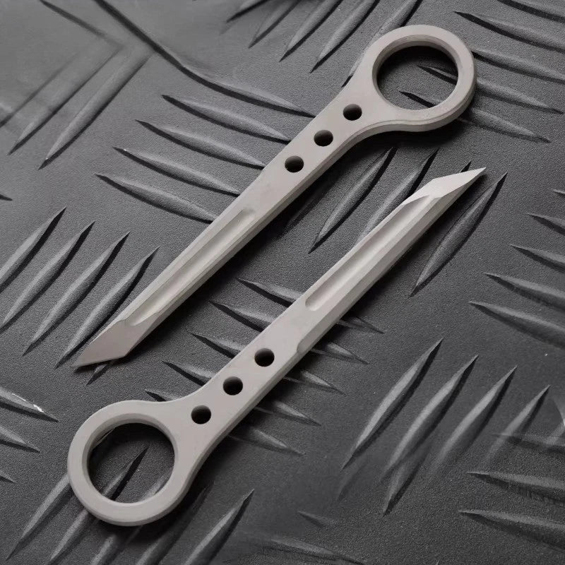 TC4Titanium Alloy Pry Bar AFK Tool EDC Multi Tool Lightweight Durable 07FC0E-D4 - KOEEK