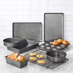 Professional Non-Stick Cookware 8-Piece Set (Silver) 07FC0E-D4 - KOEEK