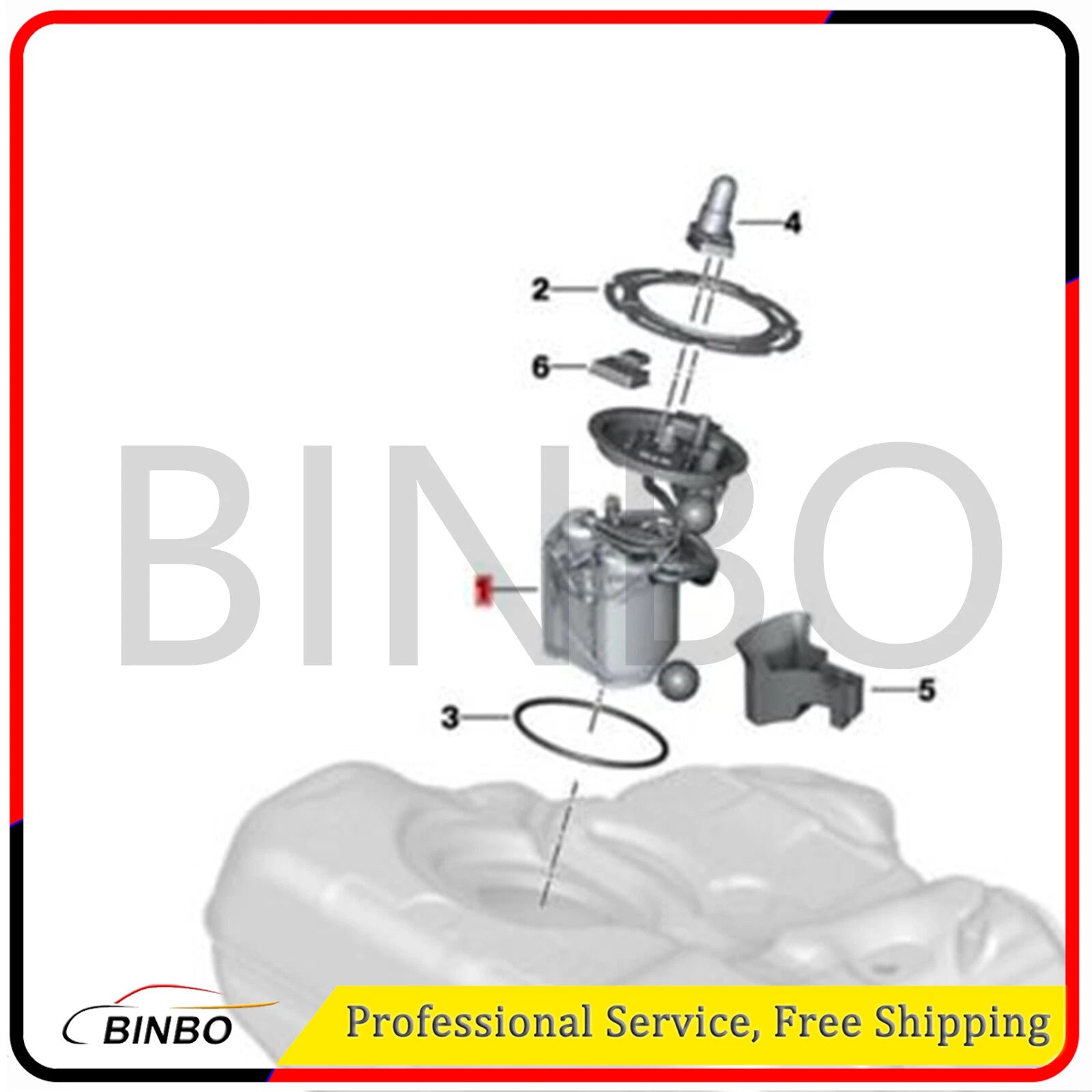 16117476103 Electric Fuel Pump for 5 6 8 Series G30 G32 G38 G14 G15 07FC0E-D4 - KOEEK