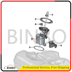 16117476103 Electric Fuel Pump for 5 6 8 Series G30 G32 G38 G14 G15 07FC0E-D4 - KOEEK