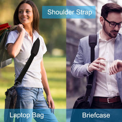 new Universal Replacement Laptop Shoulder Strap, Durable 55" Adjustable Black 07FC0E-D4 - KOEEK