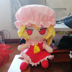 Anime Touhou Project Fumo Series Flandre Scarlet Plush Doll Cartoon Gift 20cm 07FC0E-D4 - KOEEK