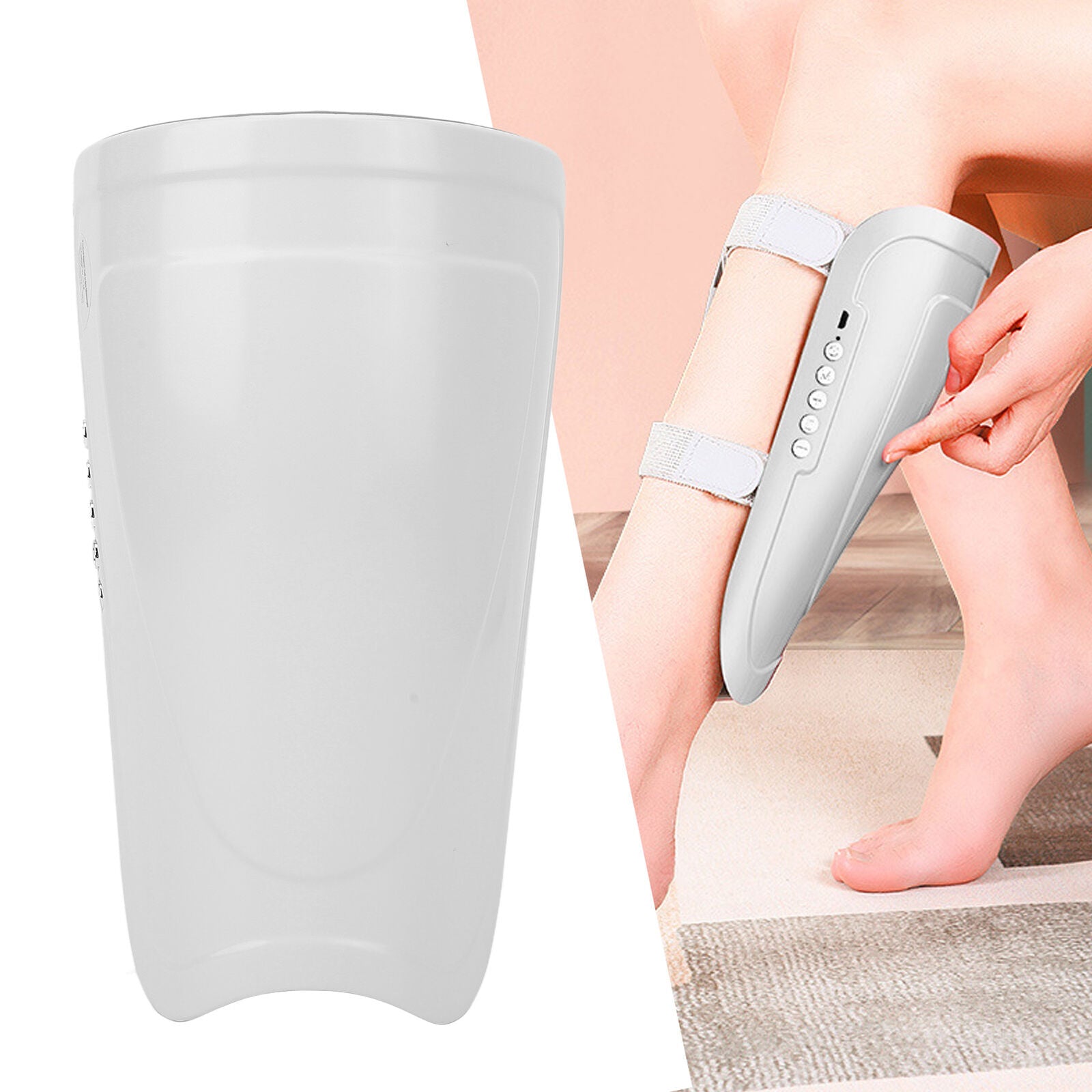 new Calf Massager Relieves Stiffness Reduce Fat Calf Massage Device(White ) HGF koeek - KOEEK