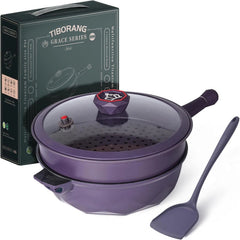 8-in-1 Multi-Purpose 5-Quart Skillet Non-Stick (with lid) for all stovetops 07FC0E-D4 - KOEEK