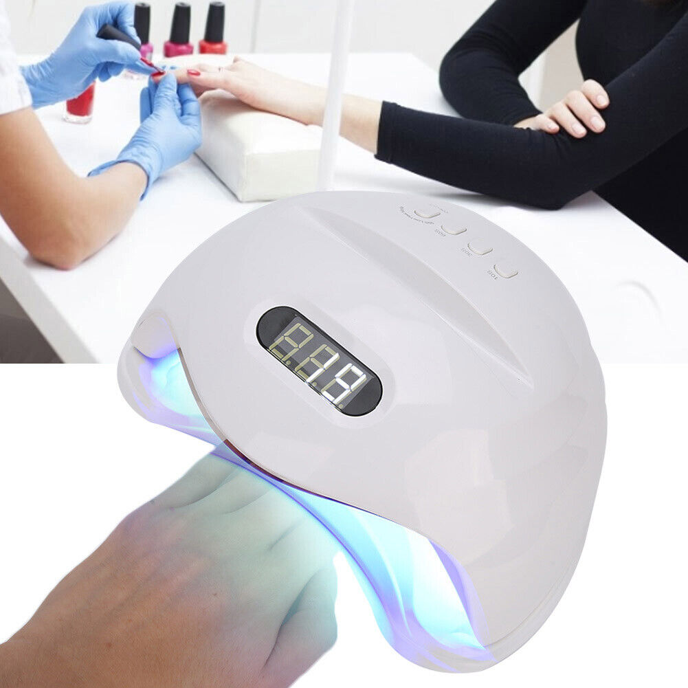 new 48W Dual Source UV Gel Nail Polish Dryer Lamp Nail Curing Machine(EU Plug) HGF koeek - KOEEK